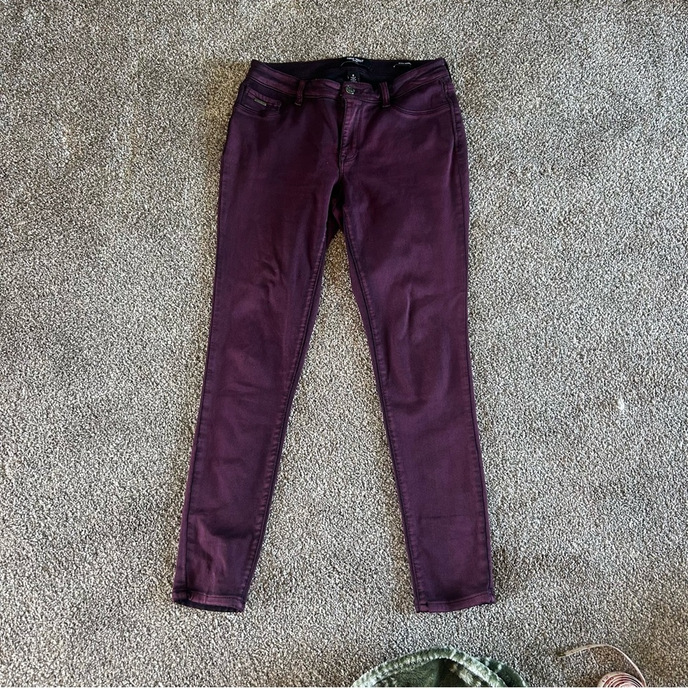 [Nine West] Eggplant Purple Jessica Jeggings - Picture 2 of 6